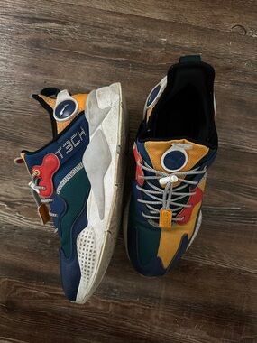 Men's Multicolor Athletic Sneakers - Casual Running Shoes